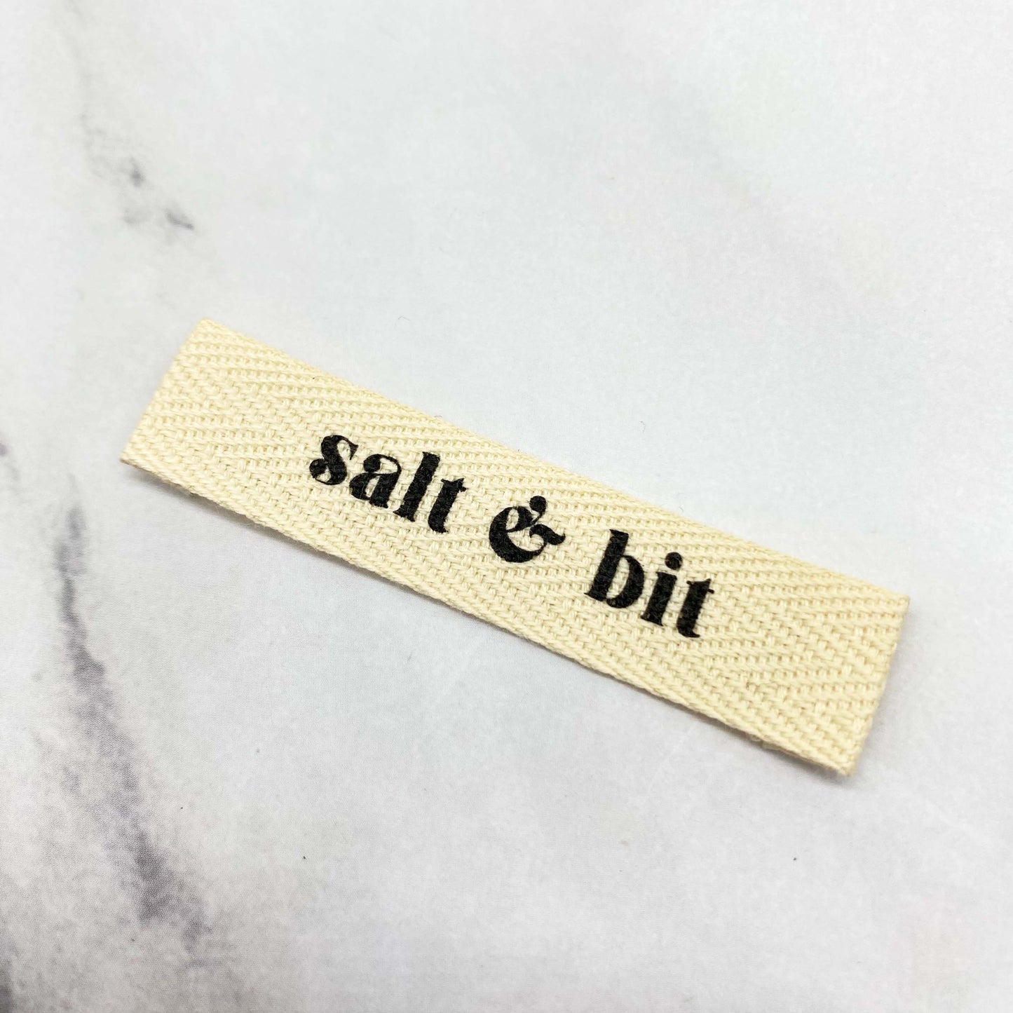 Custom Print Twill Cotton Labels