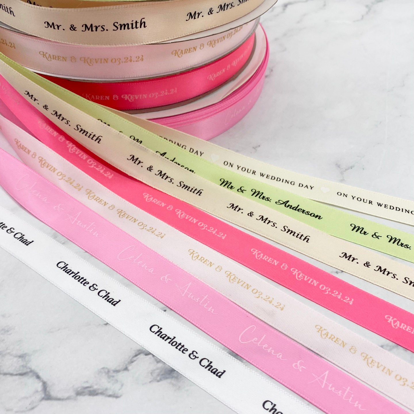 Printed Satin Ribbon