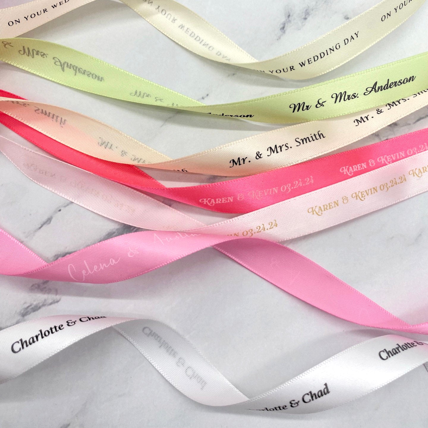 Printed Satin Ribbon