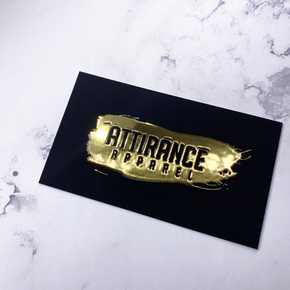 Raised Foil Business Card