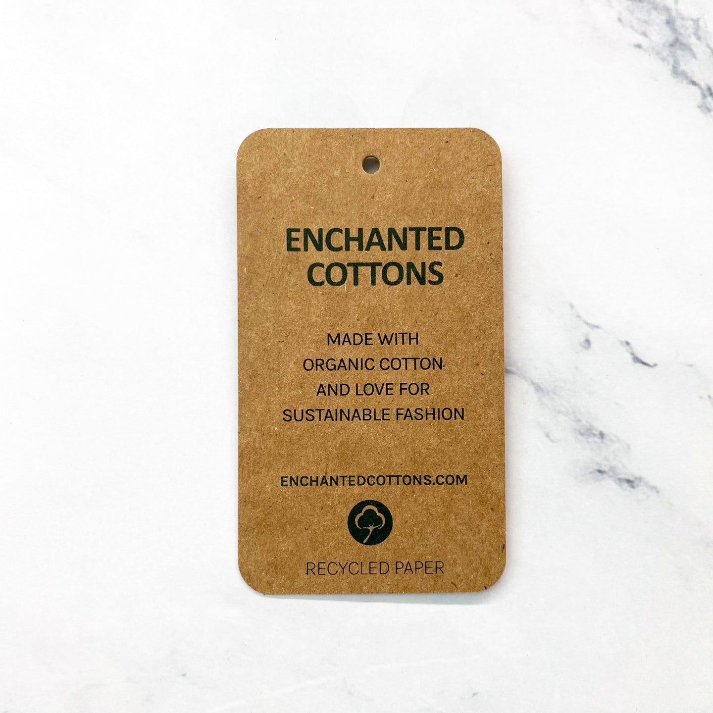 Recycled Hang Tag