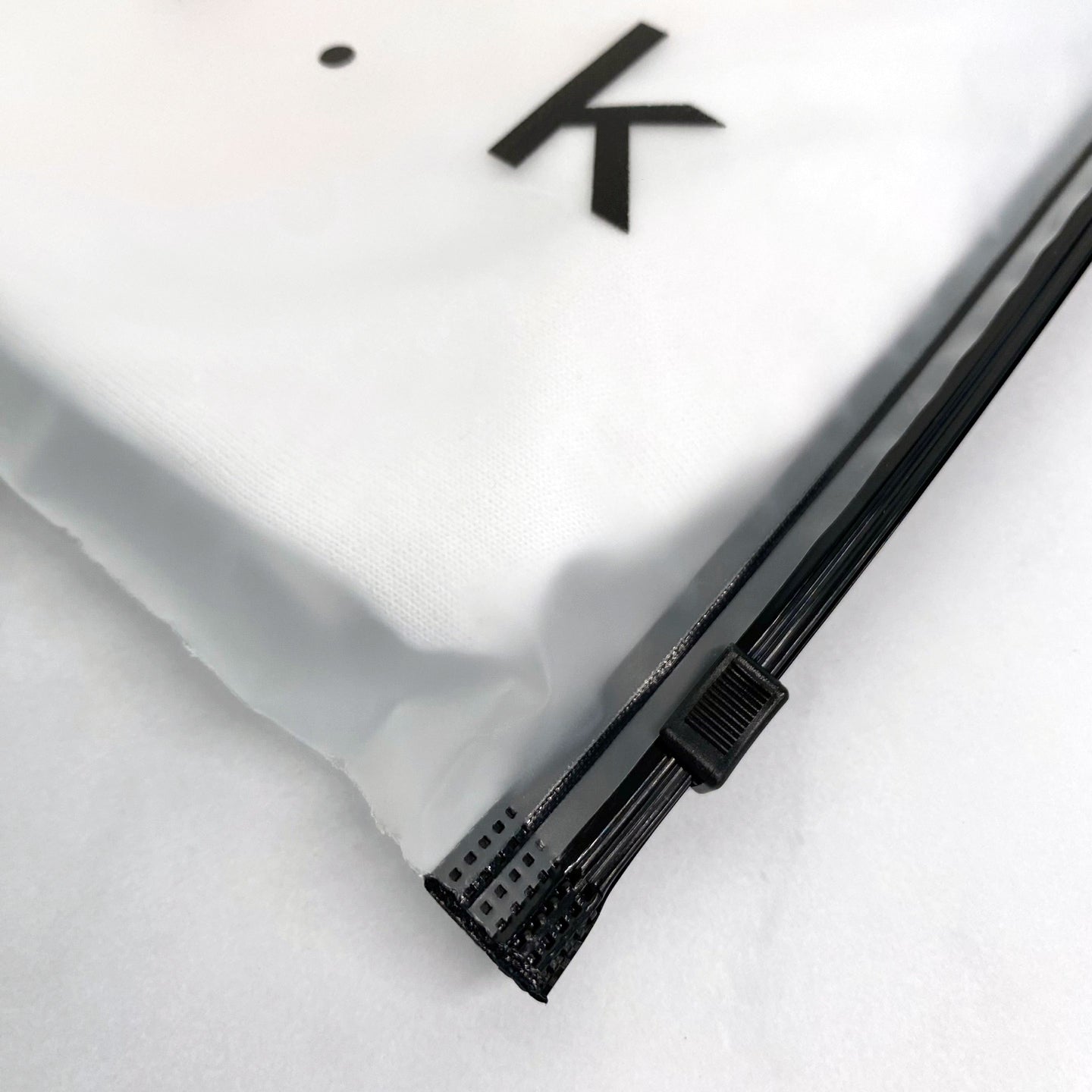 Frosted Zipper Bag