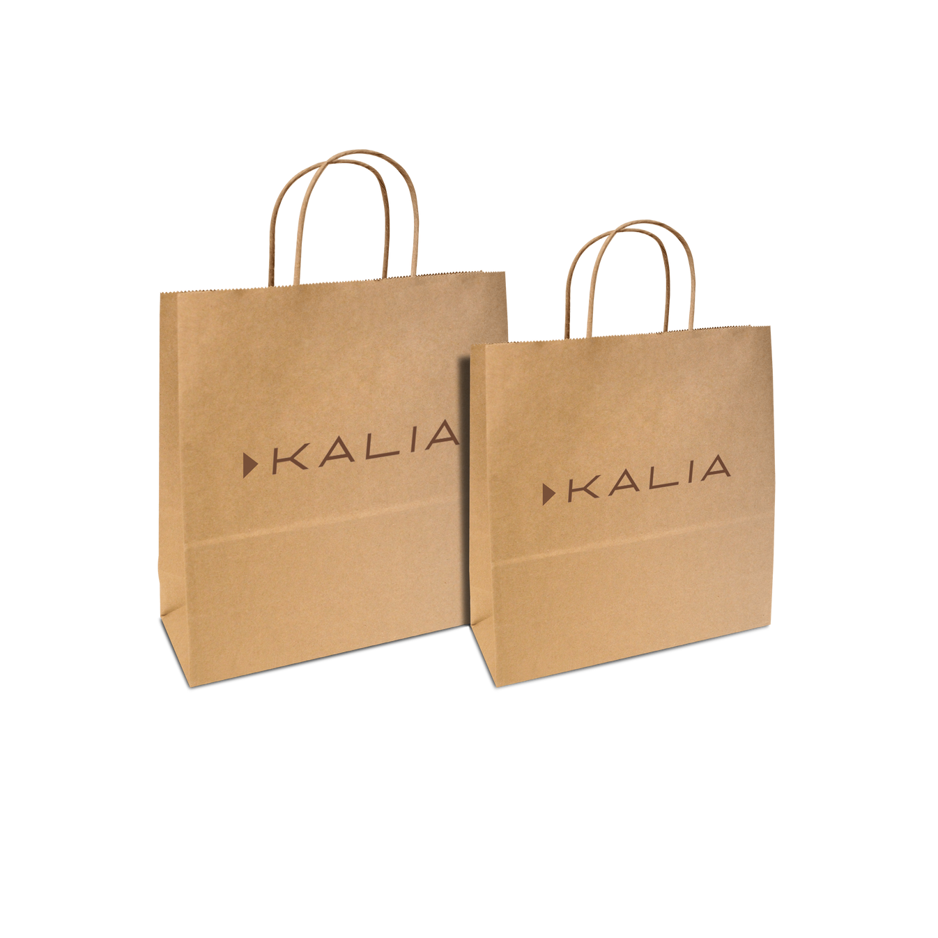 Kraft Paper Shopping Bag ShopKalia