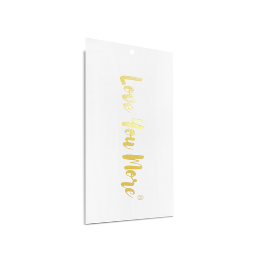 Metallic Foil Hang Tags